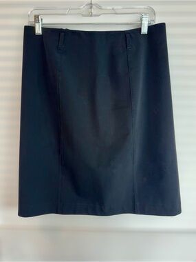 Vintage Prada Black A-Line Skirt Size 42 / US 6